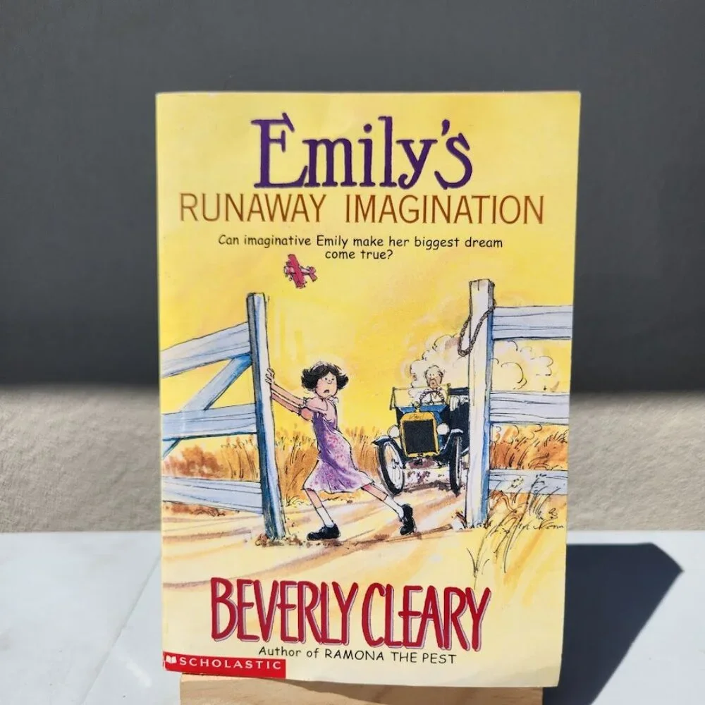 Emily's Runaway Imagination by Beverly Clearly Paperback Book  Makes a gre